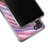 Plum Watercolor Geode Galaxy A21 Clear Case