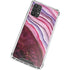 Plum Watercolor Geode Galaxy A32 5G Clear Case