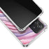 Plum Watercolor Geode Galaxy A52 5G Clear Case