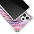 Plum Watercolor Geode Galaxy A53 5G Clear Case