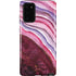 Plum Watercolor Geode Galaxy Note20 5G Pro Case