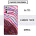 Plum Watercolor Geode Galaxy Note20 5G Skin