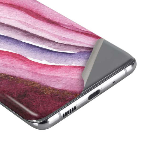 Plum Watercolor Geode Galaxy S20 Ultra 5G Skin