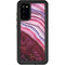 Plum Watercolor Geode Galaxy S20 Waterproof Case