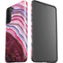 Plum Watercolor Geode Galaxy S21 FE Pro Case