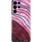 Plum Watercolor Geode Galaxy S21 Ultra 5G Skin
