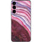 Plum Watercolor Geode Galaxy S22 Skin