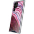 Plum Watercolor Geode Galaxy S22 Ultra Clear Case