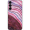 Plum Watercolor Geode Galaxy S23 FE Skin