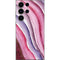 Plum Watercolor Geode Galaxy S23 Ultra Skin