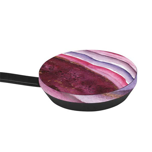 Plum Watercolor Geode Google Stadia Controller Skin