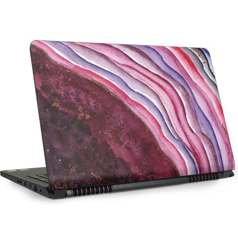 Plum Watercolor Geode Dell Inspiron Skin