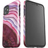 Plum Watercolor Geode iPhone 11 Impact Case