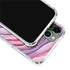 Plum Watercolor Geode iPhone 11 Pro Max Clear Case