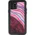 Plum Watercolor Geode iPhone 11 Pro Waterproof Case