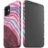 Plum Watercolor Geode iPhone 12 Mini Lite Case