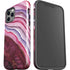 Plum Watercolor Geode iPhone 12 Pro Max Impact Case