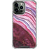 Plum Watercolor Geode iPhone 13 Pro Max Clear Case