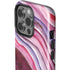 Plum Watercolor Geode iPhone 15 Pro Impact Case