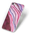 Plum Watercolor Geode iPhone 8 Skin