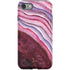 Plum Watercolor Geode iPhone SE (2nd & 3rd Gen) Pro Case