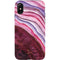 Plum Watercolor Geode iPhone X Pro Case