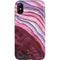 Plum Watercolor Geode iPhone XS Pro Case