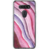 Plum Watercolor Geode LG K51/Q51 Clear Case