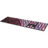 Plum Watercolor Geode Magic Keyboard with Numeric Keypad Skin
