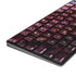 Plum Watercolor Geode Magic Keyboard with Numeric Keypad Skin
