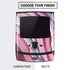 Plum Watercolor Geode Motorola RAZR Skin