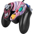 Plum Watercolor Geode Nintendo GameCube Controller Skin