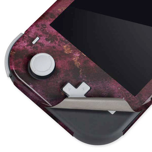 Plum Watercolor Geode Nintendo Switch Lite Skin