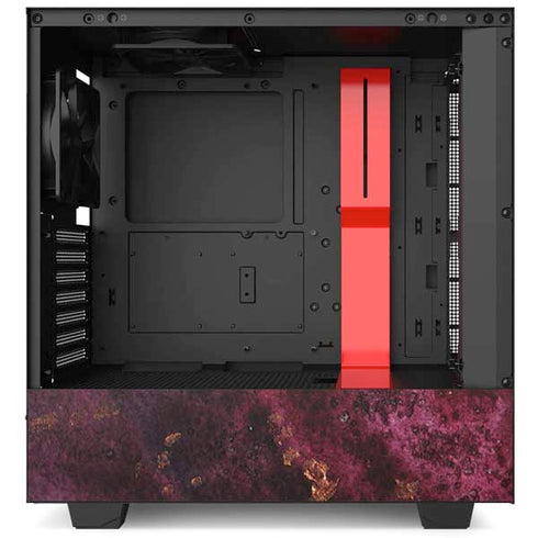 Plum Watercolor Geode NZXT H510 Compact ATX Mid-Tower Case Skin