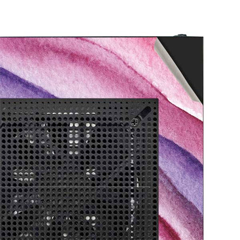 Plum Watercolor Geode NZXT H510 Compact ATX Mid-Tower Case Skin