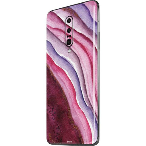 Plum Watercolor Geode OnePlus 7 Pro Skin