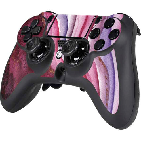 Plum Watercolor Geode PS4/PC SCUF Impact Controller Skin