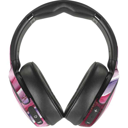 Plum Watercolor Geode Skullcandy Venue Skin