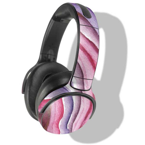 Plum Watercolor Geode Skullcandy Venue Skin