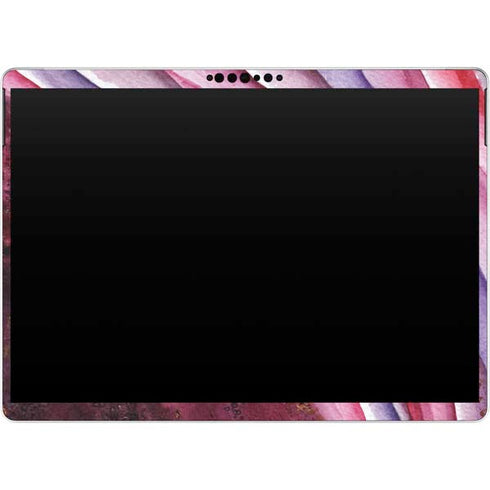 Plum Watercolor Geode Surface Pro 8 Skin