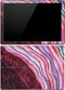 Plum Watercolor Geode Surface Pro (2017) Skin
