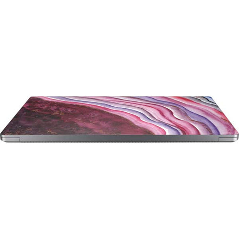 Plum Watercolor Geode Universal Laptop 13in (10.6 x 7.6in) Skin