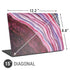 Plum Watercolor Geode Universal Laptop 15in (12.2 x 8.8in) Skin