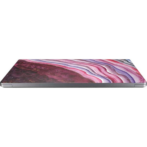 Plum Watercolor Geode Universal Laptop 15in (12.2 x 8.8in) Skin