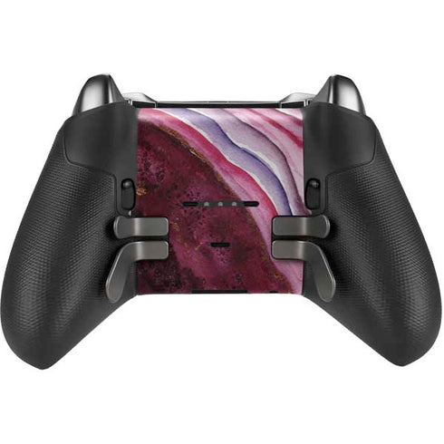 Plum Watercolor Geode Xbox Elite Wireless Controller Series 2 Skin
