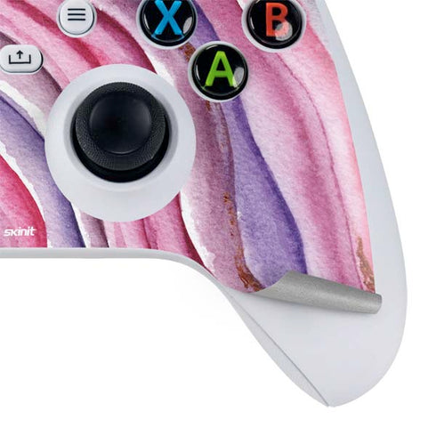 Plum Watercolor Geode Xbox Series S Bundle Skin
