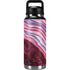 Plum Watercolor Geode YETI Rambler 36oz Bottle Skin