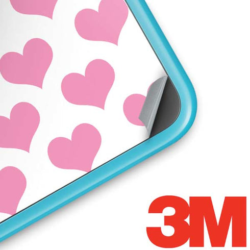 Plush Pink Hearts Nintendo 2DS XL (2017) Skin