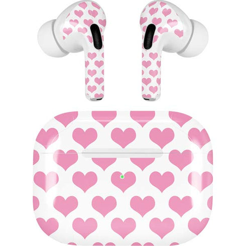 Plush Pink Hearts AirPods Pro 2nd Gen Skin