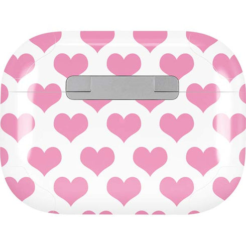 Plush Pink Hearts AirPods Pro 2nd Gen Skin